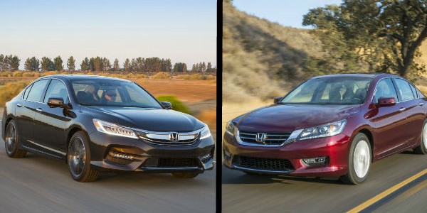 Comparing The Honda 2015 Accord To The Honda 2016 Accord