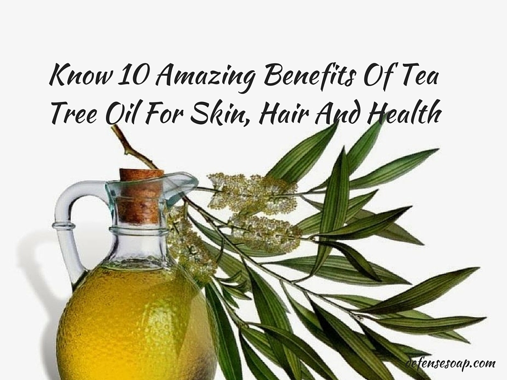 Know 10 Amazing Benefits Of Tea Tree Oil For Skin, Hair And Health