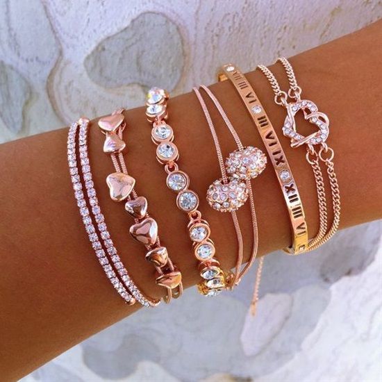 How To Do The Stacking Bracelets The Correct Way