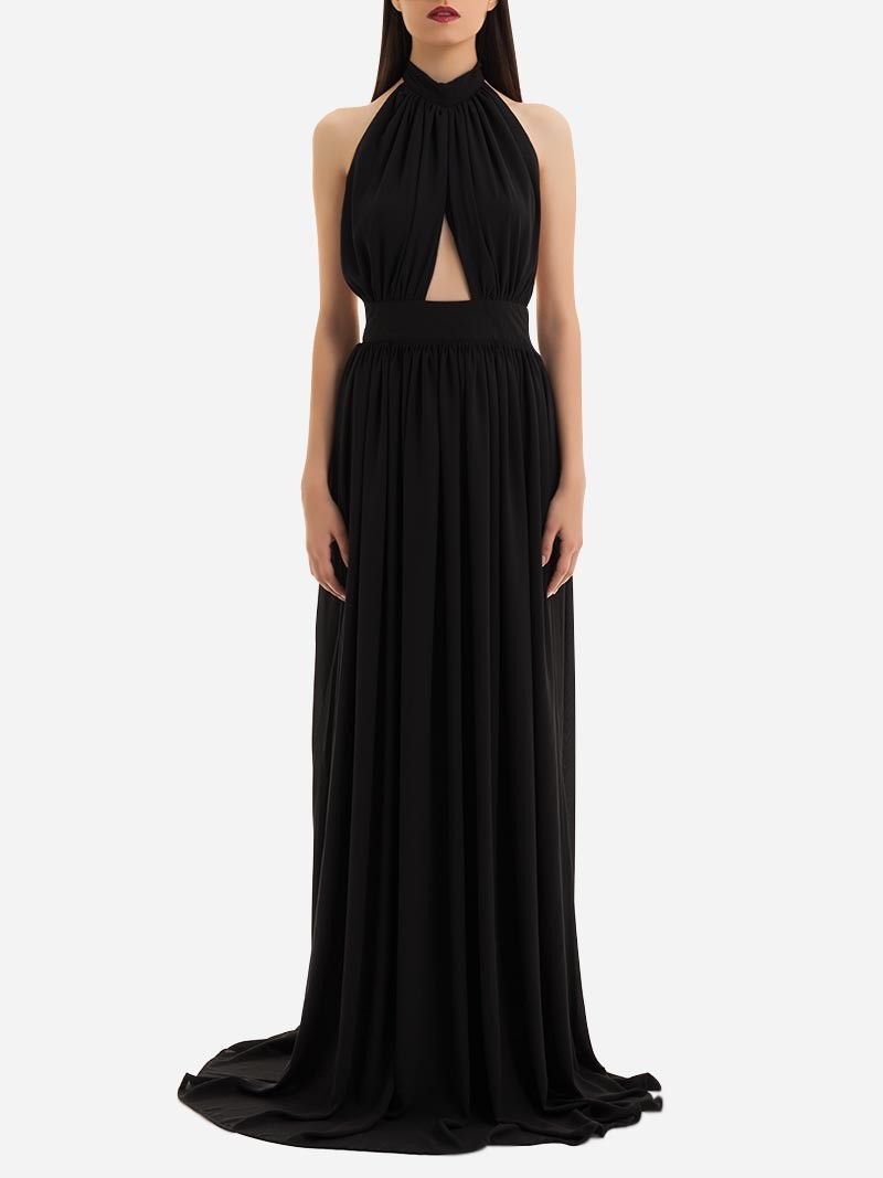 Evening gown for ladies online shown